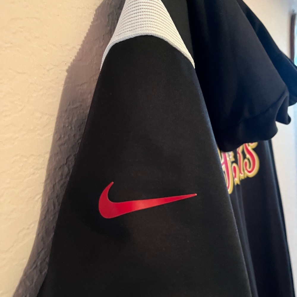 SF 49ers Nike Black Zip up jacket - Picture 10 of 12